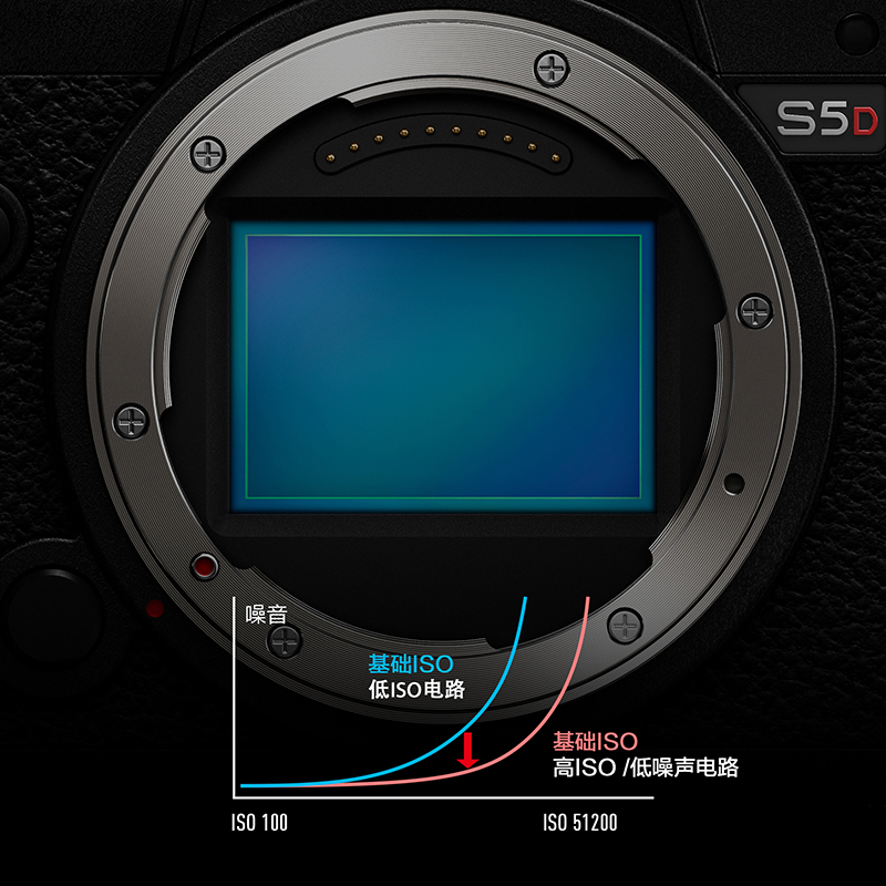 具有双原生 ISO 技术的 2420 万像素 CMOS 传感器