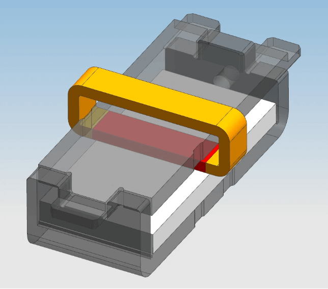实现了最轻量化设计的双相位线性马达 实现了最轻量化设计的双相位线性马达