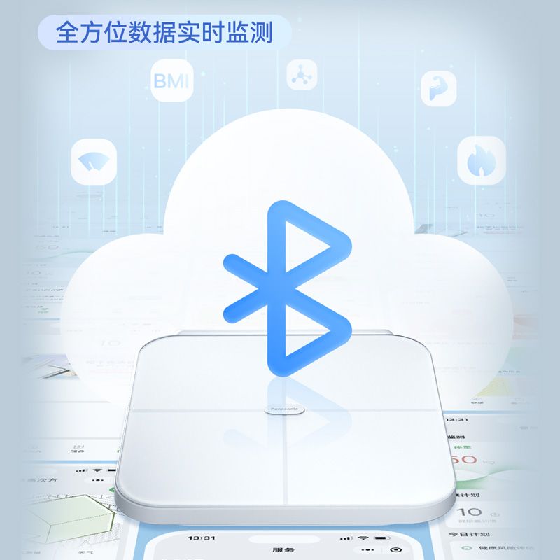 蓝牙监测，健康数据“云”同步