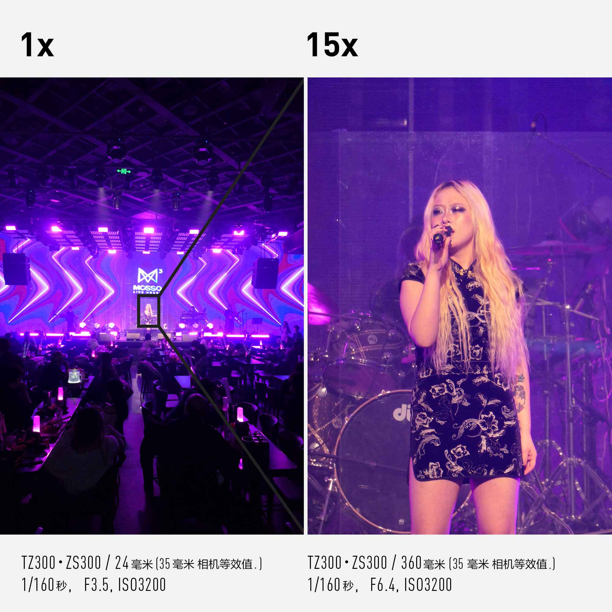 支持 15 倍光学变焦*，精细捕捉远距离细节