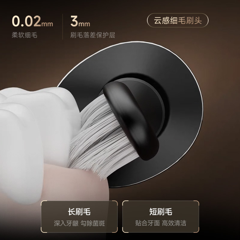 绒密细丝，减压护龈