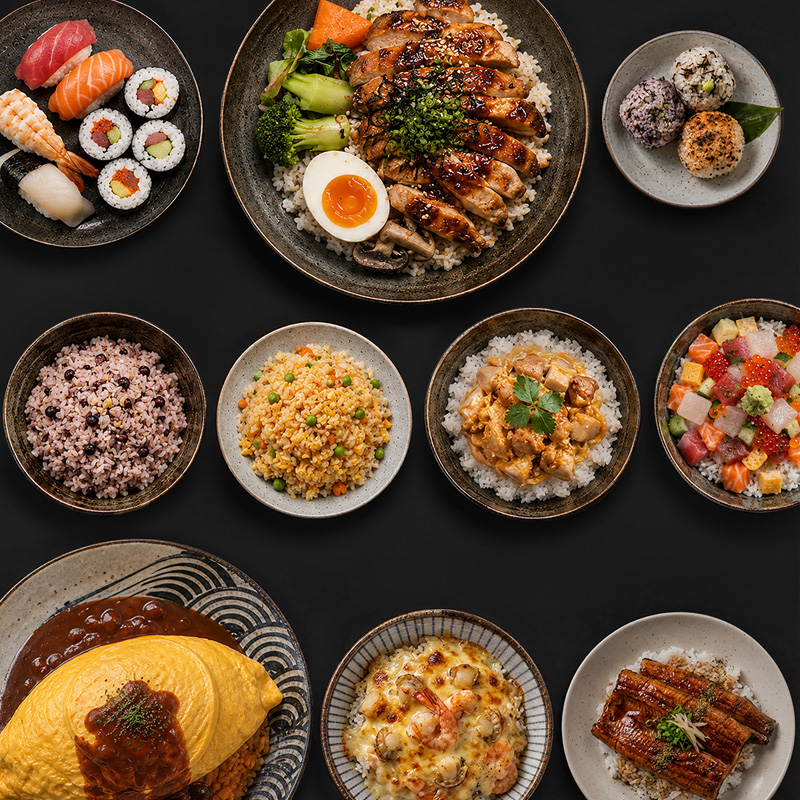 米饭，永远的主角，适配所有米饭料理
